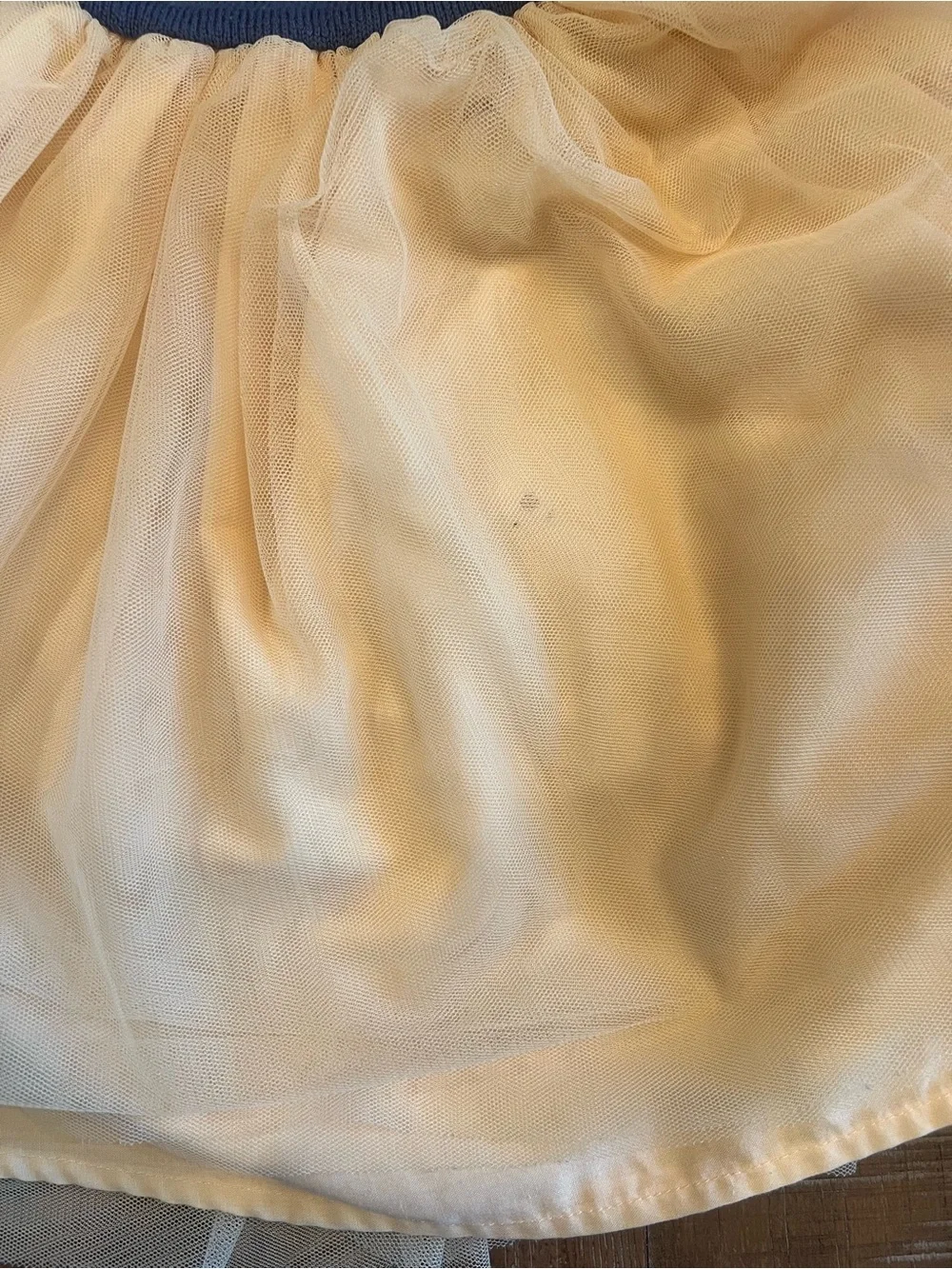 Disney Snow White Style Navy, Light Blue, Red & Yellow Tulle Dress - Picture 8 of 8